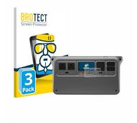 brotect Glass Screen Protector Film compatible with DJI Power 1000 (3 Pack) - Glass-Foil 9H Protection [Scratch Resistant, High Clarity]