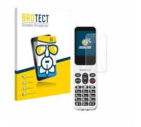 brotect Glass Screen Protector Film compatible with Doro Leva L20 - Glass-Foil 9H Protection [Scratch Resistant, High Clarity]