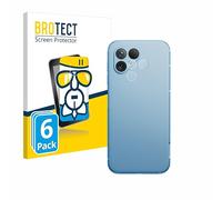 brotect Glass Screen Protector Film compatible with Fairphone 5 (ONLY Camera Lens) (6 Pack) - Glass-Foil Protection [Scratch Resistant, High Clarity]