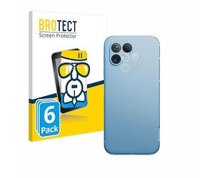 brotect Glass Screen Protector Film compatible with Fairphone 5 (ONLY Camera Lens) (6 Pack) - Glass-Foil Protection [Scratch Resistant, High Clarity]