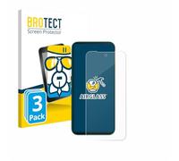 brotect Glass Screen Protector Film compatible with Fairphone 6 (3 Pack) - Glass-Foil 9H Protection [Scratch Resistant, High Clarity]