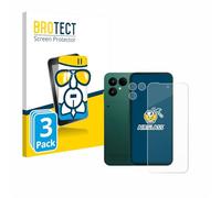 brotect Glass Screen Protector Film compatible with Fairphone 6 (Front+Camera) (3 Pack) - Glass-Foil 9H Protection [Scratch Resistant, High Clarity]
