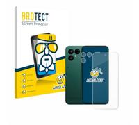 brotect Glass Screen Protector Film compatible with Fairphone 6 (Front+Camera) - Glass-Foil 9H Protection [Scratch Resistant, High Clarity]