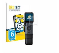 brotect Glass Screen Protector Film compatible with Fujifilm Instax Mini Evo Cinema (6 Pack) - Glass-Foil Protection [Scratch Resistant, High Clarity]