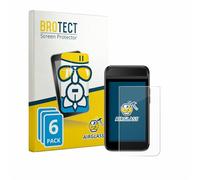 brotect Glass Screen Protector Film compatible with Garmin Approach G82 (6 Pack) - Glass-Foil 9H Protection [Scratch Resistant, High Clarity]