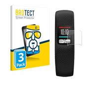 brotect Glass Screen Protector Film compatible with Garmin Vivofit 4 (3 Pack) - Glass-Foil 9H Protection [Scratch Resistant, High Clarity]