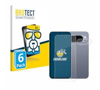 brotect Glass Screen Protector Film compatible with Google Pixel 10 Pro XL (Front+Camera) (6 Pack) - Glass-Foil Protection [Scratch Resistant]