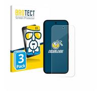 brotect Glass Screen Protector Film compatible with Google Pixel 10a (case-friendly) (3 Pack)-Foil Protection [Scratch Resistant, High Clarity]