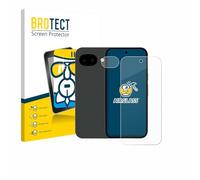 brotect Glass Screen Protector Film compatible with Google Pixel 10a (Front+Camera) - Glass-Foil 9H Protection [Scratch Resistant, High Clarity]