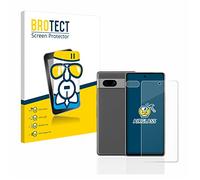 brotect Glass Screen Protector Film compatible with Google Pixel 7a (Front+Camera) - Glass-Foil 9H Protection [Scratch Resistant, High Clarity]
