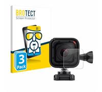 brotect Glass Screen Protector Film compatible with GoPro Hero 4 Session Lens (housing) (3 Pack)-Foil Protection [Scratch Resistant, High Clarity]