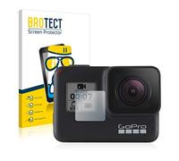 brotect Glass Screen Protector Film compatible with GoPro Hero 7 Black (Front display) - Glass-Foil 9H Protection [Scratch Resistant, High Clarity]