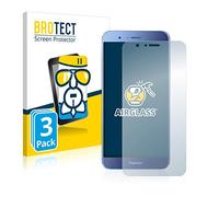 brotect Glass Screen Protector Film compatible with Honor 8 Pro (3 Pack) - Glass-Foil 9H Protection [Scratch Resistant, High Clarity]