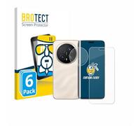 brotect Glass Screen Protector Film compatible with Honor Magic 8 Pro (Front+Camera) (6 Pack) - Glass-Foil Protection [Scratch Resistant]