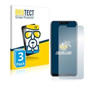 brotect Glass Screen Protector Film compatible with Honor Play (3 Pack) - Glass-Foil 9H Protection [Scratch Resistant, High Clarity]