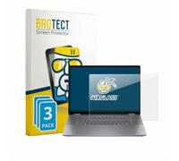 brotect Glass Screen Protector Film compatible with HP OmniBook X Flip NGAI 16-ar (3 Pack) - Glass-Foil Protection [Scratch Resistant, High Clarity]
