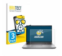 brotect Glass Screen Protector Film compatible with HP ZBook Fury 16 G11 Non-Touch (3 Pack) - Glass-Foil Protection [Scratch Resistant, High Clarity]