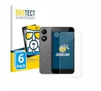 brotect Glass Screen Protector Film compatible with HTC Wildfire E5 Life (Front+Camera) (6 Pack) - Glass-Foil Protection [Scratch Resistant]