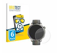 brotect Glass Screen Protector Film compatible with Huami Amazfit Balance (6 Pack) - Glass-Foil 9H Protection [Scratch Resistant, High Clarity]