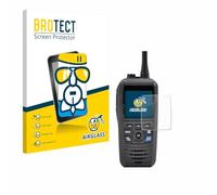 brotect Glass Screen Protector Film compatible with Icom IC-M94D - Glass-Foil 9H Protection [Scratch Resistant, High Clarity]
