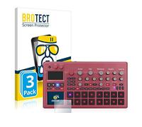 brotect Glass Screen Protector Film compatible with KORG electribe Sampler (3 Pack) - Glass-Foil 9H Protection [Scratch Resistant, High Clarity]