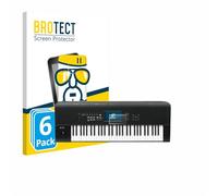 brotect Glass Screen Protector Film compatible with KORG Nautilus 61 (6 Pack) - Glass-Foil 9H Protection [Scratch Resistant, High Clarity]