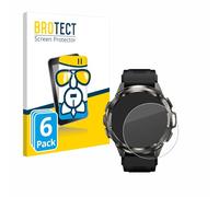 brotect Glass Screen Protector Film compatible with Kospet Tank T3 Ultra (6 Pack) - Glass-Foil 9H Protection [Scratch Resistant, High Clarity]