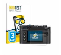 brotect Glass Screen Protector Film compatible with Leica M EV1 (3 Pack) - Glass-Foil 9H Protection [Scratch Resistant, High Clarity]