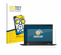 brotect Glass Screen Protector Film compatible with Lenovo ThinkPad X13 Yoga Gen 1 - Glass-Foil 9H Protection [Scratch Resistant, High Clarity]