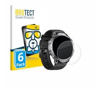 brotect Glass Screen Protector Film compatible with LIGE EF13 1.85" (6 Pack) - Glass-Foil 9H Protection [Scratch Resistant, High Clarity]