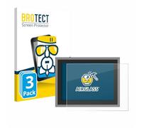 brotect Glass Screen Protector Film compatible with Megger MFT-X1 (3 Pack) - Glass-Foil 9H Protection [Scratch Resistant, High Clarity]