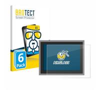 brotect Glass Screen Protector Film compatible with Megger MFT-X1 (6 Pack) - Glass-Foil 9H Protection [Scratch Resistant, High Clarity]