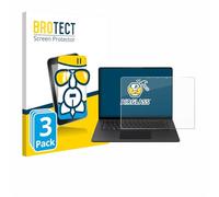 brotect Glass Screen Protector Film compatible with Microsoft Surface Laptop 15" (3 Pack) - Glass-Foil Protection [Scratch Resistant]