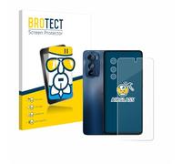 brotect Glass Screen Protector Film compatible with Motorola Edge 30 (Front+Camera) - Glass-Foil 9H Protection [Scratch Resistant, High Clarity]