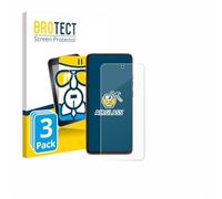 brotect Glass Screen Protector Film compatible with Motorola Edge 60 Neo (3 Pack) - Glass-Foil 9H Protection [Scratch Resistant, High Clarity]