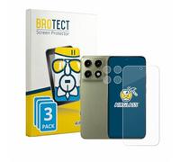 brotect Glass Screen Protector Film compatible with Motorola Edge 70 Pro (Front+Camera) (3 Pack)-Foil Protection [Scratch Resistant, High Clarity]