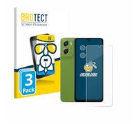 brotect Glass Screen Protector Film compatible with Motorola Moto G06 Power (Front+Camera) (3 Pack) - Glass-Foil Protection [Scratch Resistant]