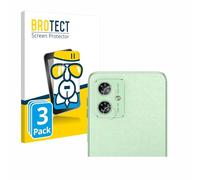 brotect Glass Screen Protector Film compatible with Motorola Moto G54 (ONLY Camera Lens) (3 Pack) - Glass-Foil Protection [Scratch Resistant]