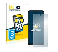 brotect Glass Screen Protector Film compatible with Motorola Moto G62 5G (3 Pack) - Glass-Foil 9H Protection [Scratch Resistant, High Clarity]