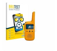 brotect Glass Screen Protector Film compatible with Motorola Talkabout T72 - Glass-Foil 9H Protection [Scratch Resistant, High Clarity]