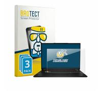brotect Glass Screen Protector Film compatible with MSI Stealth 18 HX AI (3 Pack) - Glass-Foil 9H Protection [Scratch Resistant, High Clarity]
