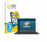 brotect Glass Screen Protector Film compatible with MSI Stealth A16 AI+ (3 Pack) - Glass-Foil 9H Protection [Scratch Resistant, High Clarity]