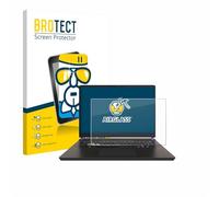 brotect Glass Screen Protector Film compatible with MSI Vector 17 HX - Glass-Foil 9H Protection [Scratch Resistant, High Clarity]