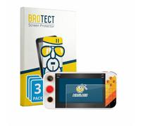 brotect Glass Screen Protector Film compatible with My Arcade Atari Gamestation Go Portable (3 Pack)-Foil Protection [Scratch Resistant, High Clarity]
