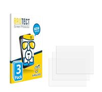 brotect Glass Screen Protector Film compatible with My Arcade Pixel Pocket Pro Galaga (3 Pack) - Glass-Foil Protection [Scratch Resistant]