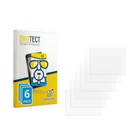 brotect Glass Screen Protector Film compatible with My Arcade Pixel Pocket Pro Galaga (6 Pack)-Foil Protection [Scratch Resistant, High Clarity]