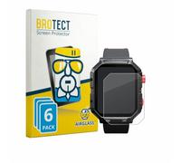 brotect Glass Screen Protector Film compatible with My Play Watch ATA-BA1-01 (6 Pack) - Glass-Foil 9H Protection [Scratch Resistant, High Clarity]