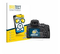 brotect Glass Screen Protector Film compatible with Nikon Coolpix P1000 / P1100 - Glass-Foil 9H Protection [Scratch Resistant, High Clarity]