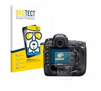 brotect Glass Screen Protector Film compatible with Nikon D4 - Glass-Foil 9H Protection [Scratch Resistant, High Clarity]
