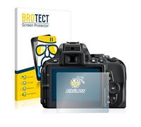 brotect Glass Screen Protector Film compatible with Nikon D5600 - Glass-Foil 9H Protection [Scratch Resistant, High Clarity]
